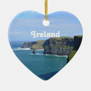 Ornement En Céramique Les falaises de l'Irlande de Moher