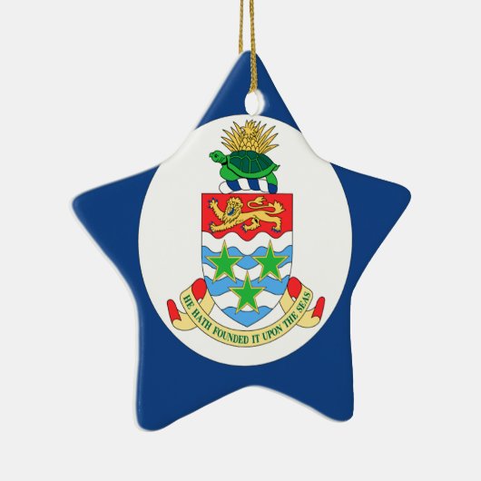 Ornement En Céramique Les Îles Caïman (Droite)