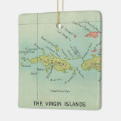 Ornement En Céramique Les îles Vierges (Gauche)