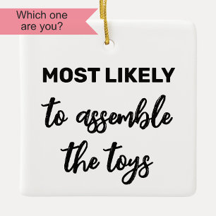 Ornement En Céramique Les plus susceptibles d'assembler les jouets
