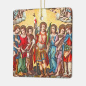 Ornement En Céramique Les Sept Archanges (CP 001; Chromolithographe) (Gauche)