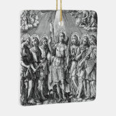 Ornement En Céramique Les Sept Archanges (M 034; Gravure) (Droite)