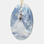 Ornement En Céramique L'Esprit d'hiver (Gauche)