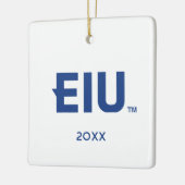 Ornement En Céramique LETTRE bloc EIU (Gauche)