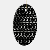 Ornement En Céramique Lettre initiale G (Droite)