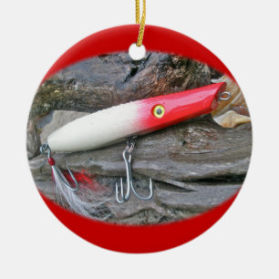Ornement En Céramique Leurre de pêche Original AJS Pencil Popper