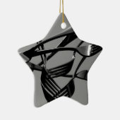 Ornement En Céramique Levitation de la fourche (Droite)