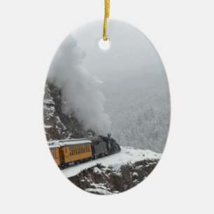 Ornement En Céramique L'express polaire arrondit la courbure