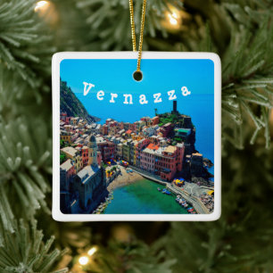 Ornement En Céramique LGR022 VERNAZZA - Cinque Terre - Ligurie,