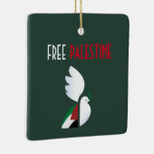 Ornement En Céramique Libérer la Palestine (Droite)
