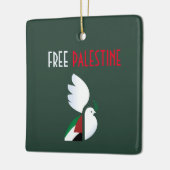 Ornement En Céramique Libérer la Palestine (Gauche)