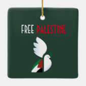 Ornement En Céramique Libérer la Palestine (Dos)