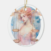 Ornement en céramique Libra (Gauche)