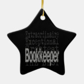 Ornement En Céramique Libraire Extraordinaire (Dos)