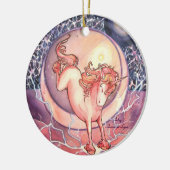 Ornement En Céramique Licorne, univers (Gauche)