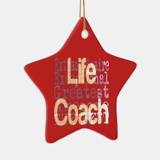 Ornement En Céramique Life Coach (Droite)