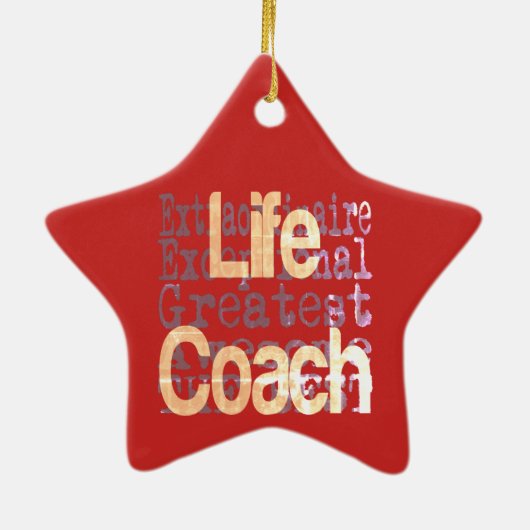 Ornement En Céramique Life Coach (Dos)