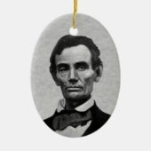 Ornement En Céramique Lincoln Illinois Capitol Bicentennial (Devant)