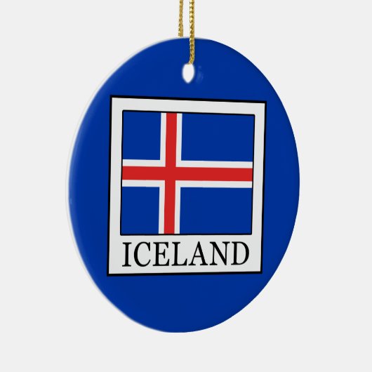 Ornement En Céramique L'Islande (Droite)