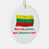 Ornement En Céramique Lithuanien parfait (Droite)