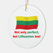 Ornement En Céramique Lithuanien parfait (Gauche)