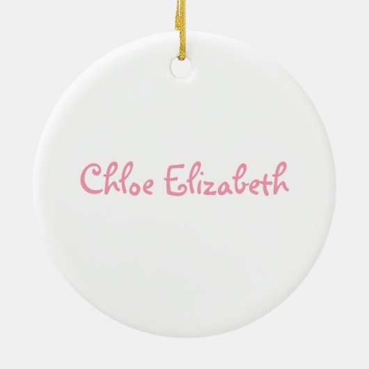 Ornement En Céramique Little Ballerina (Dos)