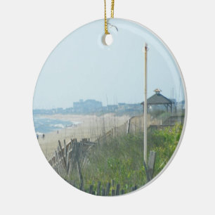 Ornement En Céramique Littoral de la Caroline du Nord de canard