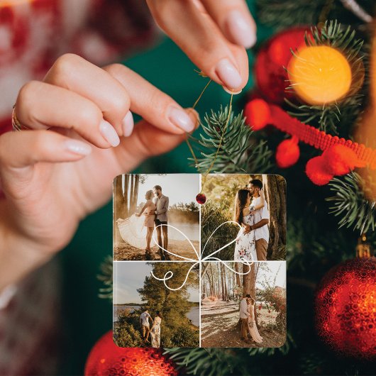 Ornement En Céramique Livraison spéciale Parcelle 4 Photo Collage Fiança