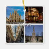 Ornement En Céramique LMD117 MILAN mosaic, Lombardy, Italy, (Devant)