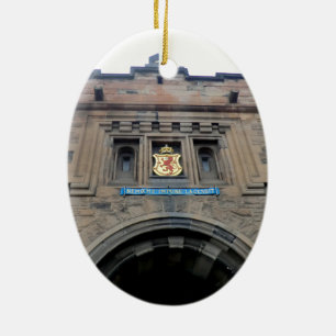 Ornement En Céramique Loge du portier de château d'Edimbourg