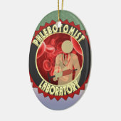 ORNEMENT EN CÉRAMIQUE LOGO DU SANG DU PHLÉBOTOMISTE (Gauche)