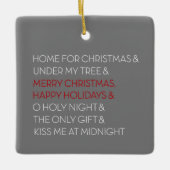 Ornement En Céramique L'Ornement Classique (Devant)