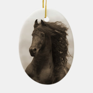 Ornement En Céramique L'Ornement de Fête du Cheval des Runs