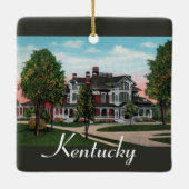 Ornement En Céramique L'ornement du manoir du Kentucky (Dos)