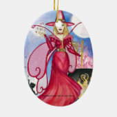 Ornement En Céramique L'ornement féerique enchantant (Dos)