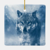 Ornement En Céramique Loup (Dos)