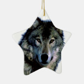 Ornement En Céramique Loup (Droite)