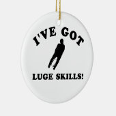 Ornement En Céramique luge les articles de cadeau de compétence (Droite)