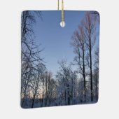 Ornement En Céramique Lumière du matin d'hiver I (Droite)