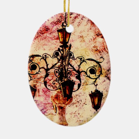 Ornement En Céramique Lumière Plaza (Dos)