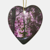 Ornement En Céramique Lumière sur l'ornement inspiré de chemin (Gauche)