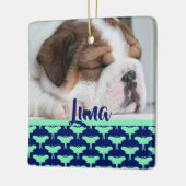 Ornement En Céramique Luna Moth (Gauche)