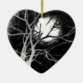 Ornement En Céramique Lune (Devant)