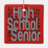 Ornement En Céramique Lycée Extraordinaire (Dos)