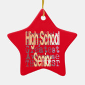 Ornement En Céramique Lycée Extraordinaire (Dos)