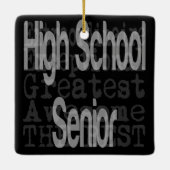 Ornement En Céramique Lycée Extraordinaire (Dos)