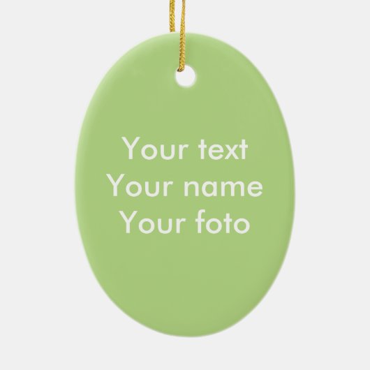 Ornement En Céramique Lys de fleurs (Dos)