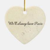 Ornement En Céramique M. et Mme Ostrich (Dos)