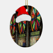 Ornement En Céramique Machines à sous Santa Hat (Droite)