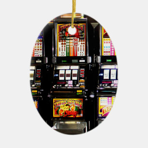 Ornement En Céramique Machines de rêve Las Vegas Slots